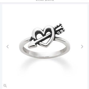 james avery heart arrow ring